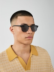 Black Clubmaster Sunglasses - Image 1 of 4