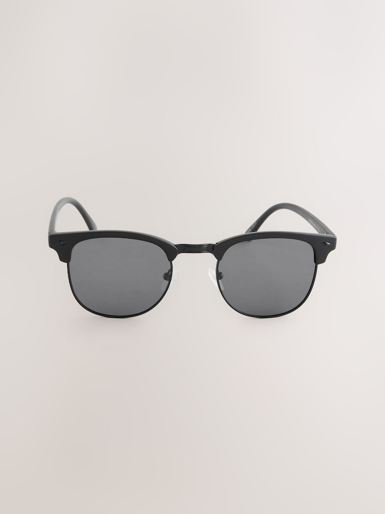 Black Clubmaster Sunglasses - Image 3 of 4