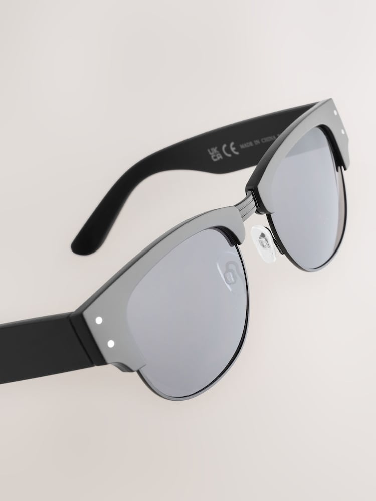 Black Clubmaster Sunglasses - Image 6 of 6