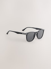 Black Round Sunglasses - Image 2 of 4