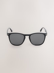 Black Round Sunglasses - Image 3 of 4
