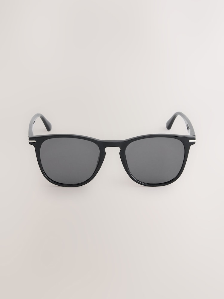 Black Round Sunglasses - Image 3 of 4