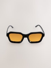 Amber Orange EDIT Square Sunglasses - Image 3 of 4