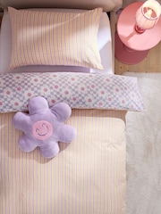 Printed Polycotton Duvet Cover and Pillowcase Bedding Set - Image 2 of 7