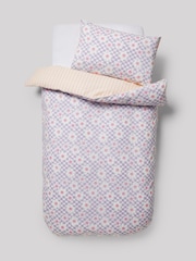 Printed Polycotton Duvet Cover and Pillowcase Bedding Set - Image 5 of 7