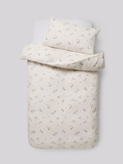Crinkle Muslin 100% Cotton Duvet Cover and Pillowcase Set - Image 2 of 5