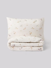 Crinkle Muslin 100% Cotton Duvet Cover and Pillowcase Set - Image 3 of 5