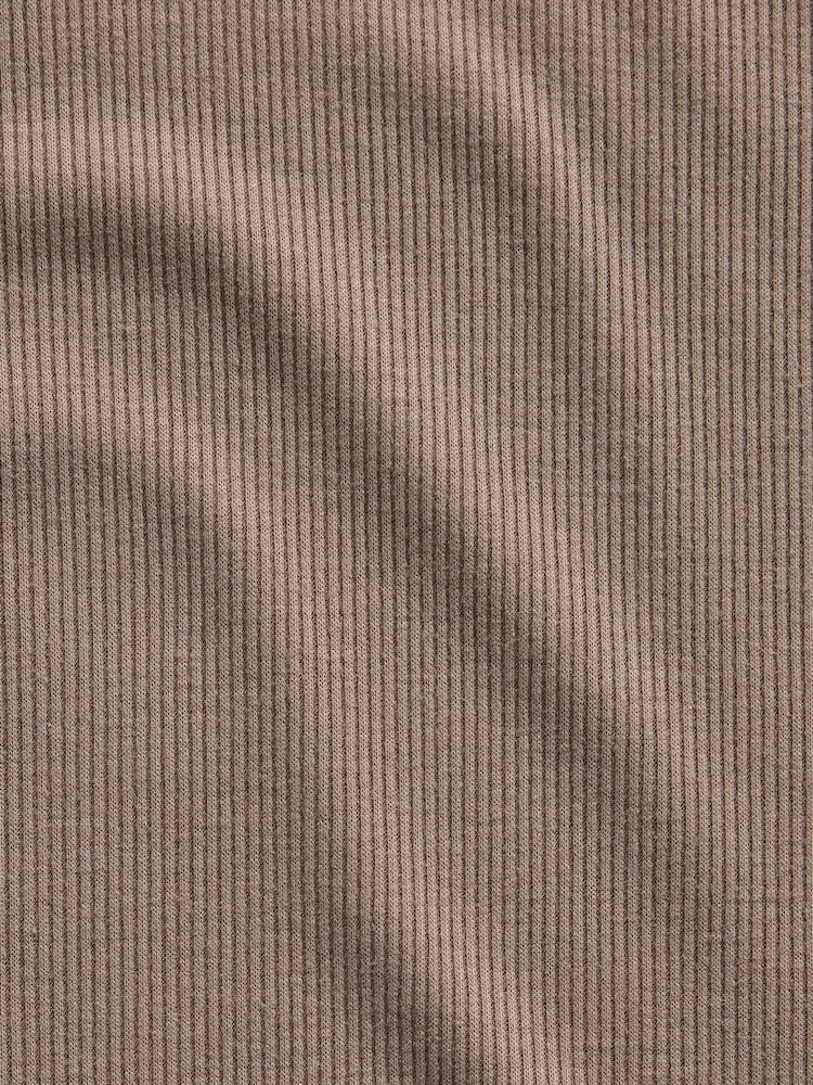 Gap Brown Mini Rib Lace-Trim Pyjamas Vest - Image 4 of 4 Gap Brown Mini Rib Lace-Trim Pyjamas Vest - Image 4 of 4