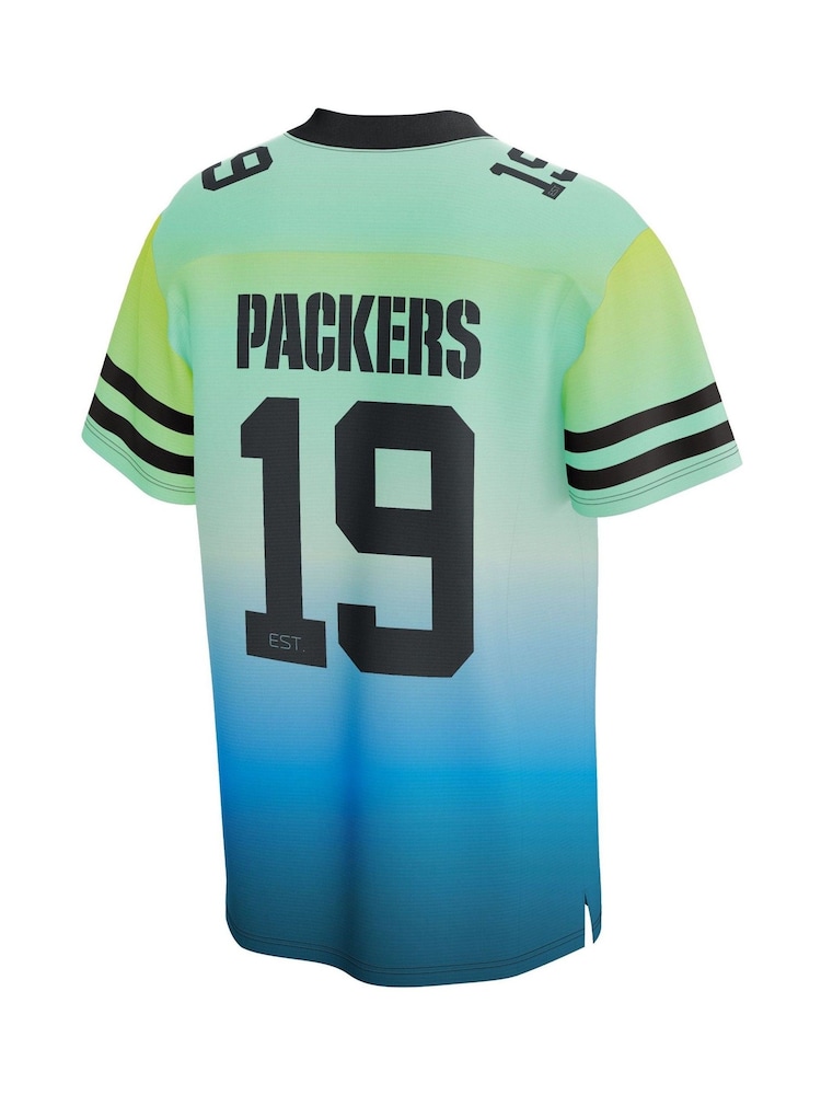 Fanatics Green NFL Bay Packers Gradient Foundation Jersey - Image 3 of 3