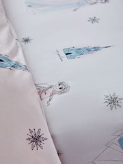 White Frozen 100% Cotton Fitted Sheet - Image 2 of 4