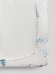 White Frozen 100% Cotton Fitted Sheet - Image 4 of 4