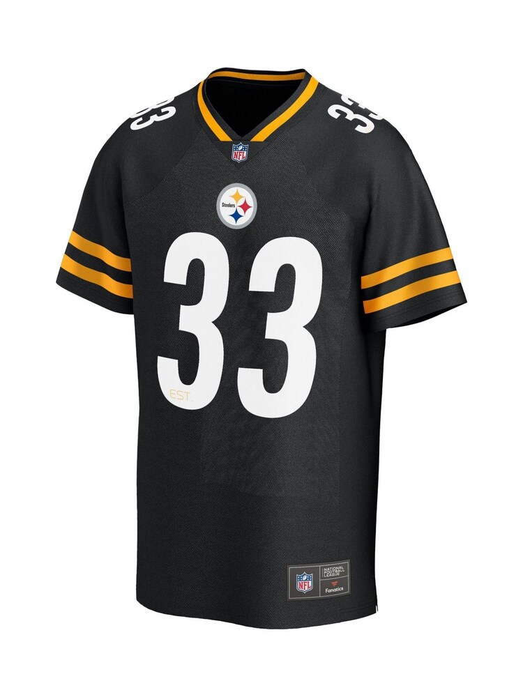 Fanatics NFL Pittsburgh Steelers Core Foundation Black Jersey - Image 2 of 3