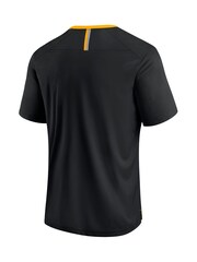 Fanatics NFL Pittsburgh Steelers Defender Fade Dot Slant Black T-Shirt - Image 3 of 3