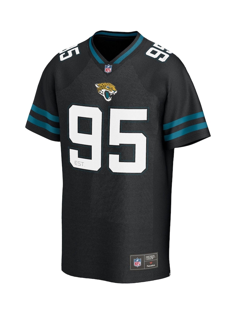 Fanatics NFL Jacksonville Jaguars Core Foundation Black Jersey - Image 2 of 3