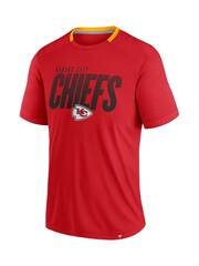 Fanatics Red NFL Kansas City Chiefs Defender Fade Dot Slant T-Shirt - Image 2 of 3