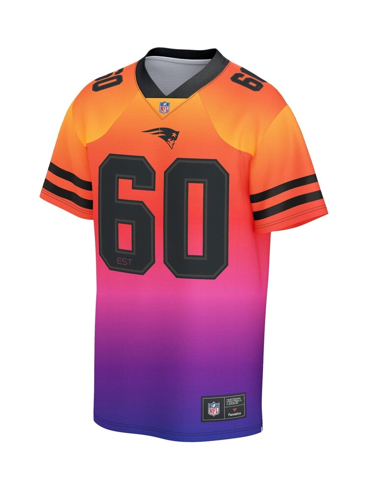 Fanatics Red NFL New England Patriots Gradient Foundation Jersey - Image 3 of 3