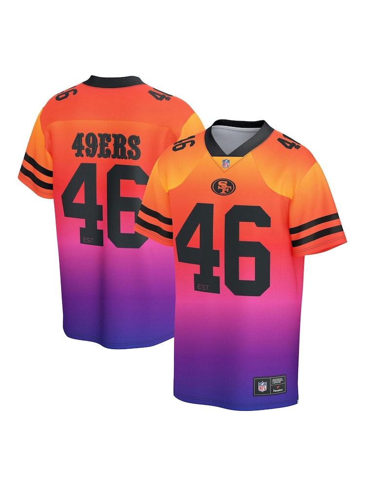 Fanatics Red NFL San Francisco 49ers Gradient Foundation Jersey - Image 1 of 3
