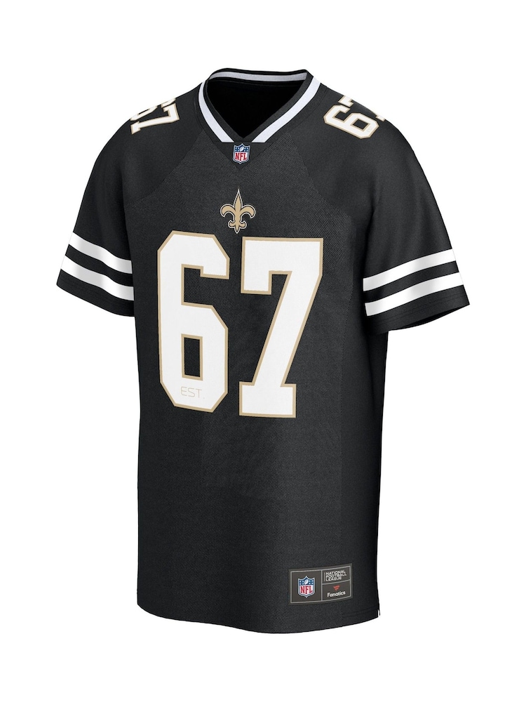 Fanatics NFL New Orleans Saints Core Foundation Black Jersey - Image 2 of 3