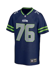 Fanatics Blue NFL Seattle Seahawks Core Foundation Jersey - Image 2 of 3