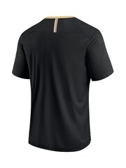 Fanatics NFL New Orleans Saints Defender Fade Dot Slant Black T-Shirt - Image 3 of 3