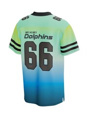 Fanatics Green NFL Miami Dolphins Gradient Foundation Jersey - Image 3 of 3