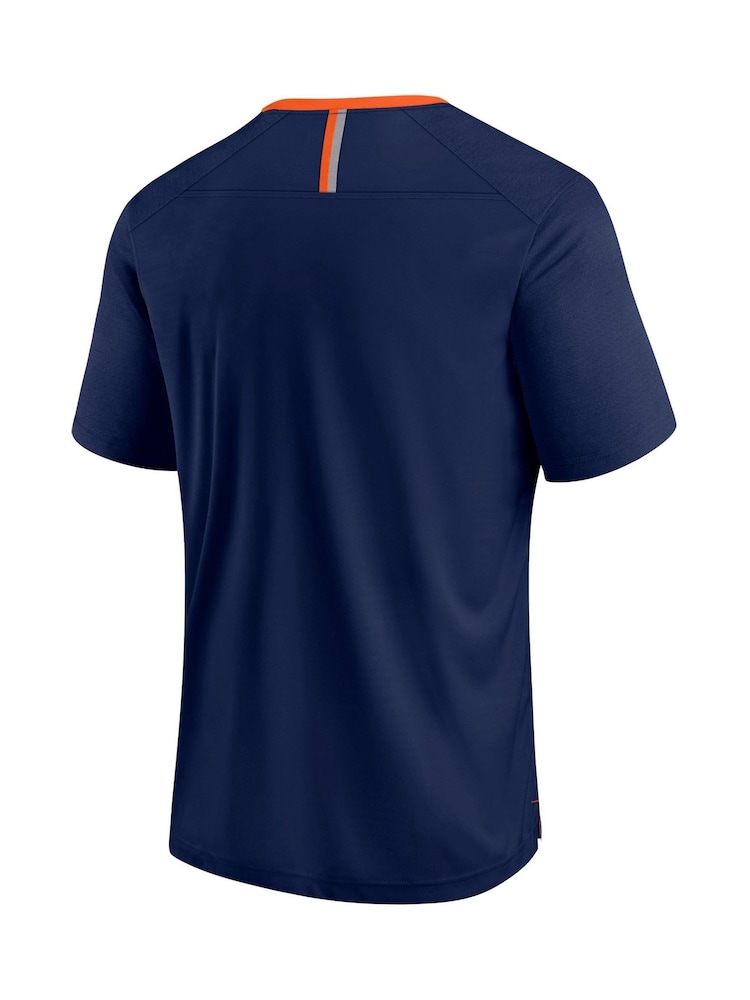 Fanatics Blue NFL Denver Broncos Defender Fade Dot Slant T-Shirt - Image 3 of 3