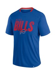 Fanatics Blue NFL Buffalo Bills Defender Fade Dot Slant T-Shirt - Image 2 of 3