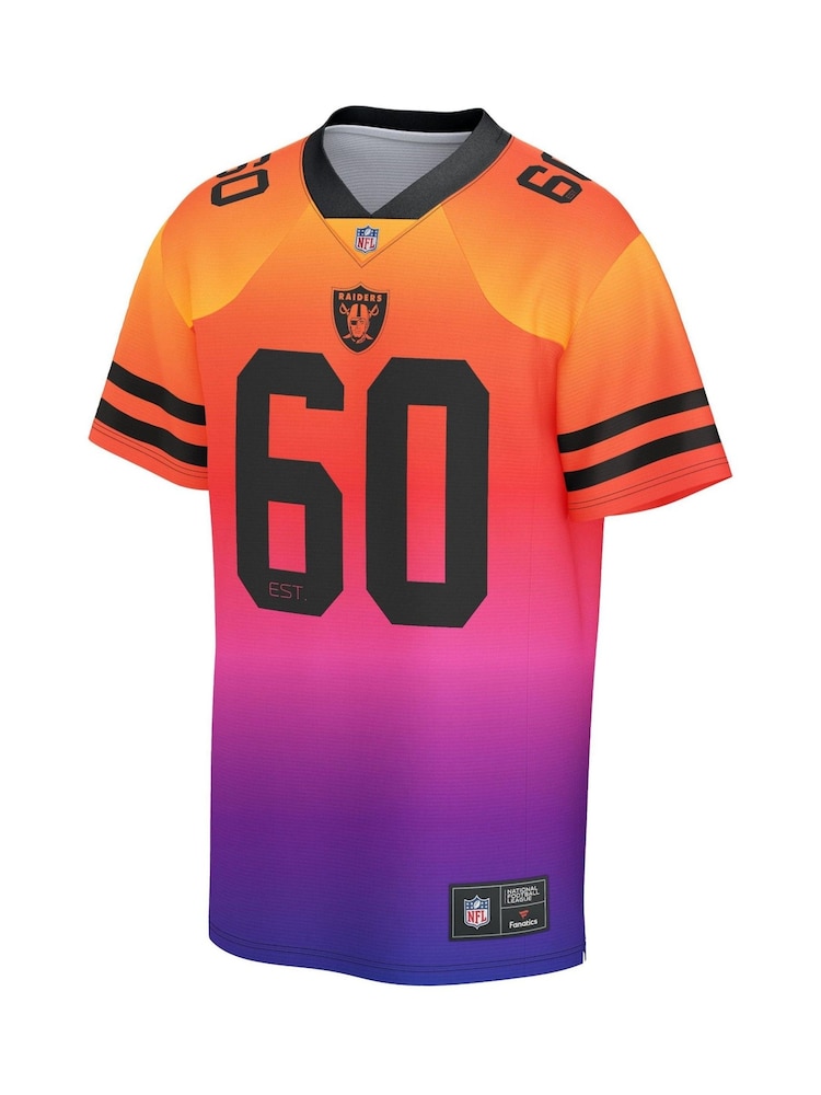 Fanatics Red NFL Las Vegas Raiders Gradient Foundation Jersey - Image 2 of 3