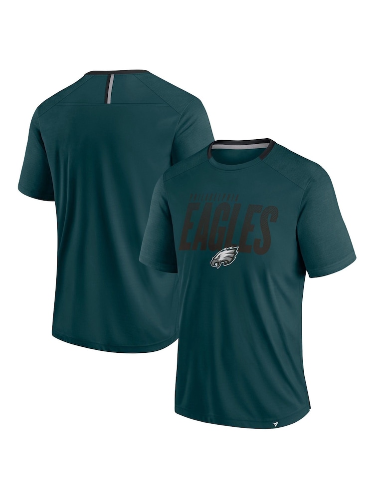 Fanatics Green NFL Philadelphia Eagles Defender Fade Dot Slant T-Shirt - Image 1 of 3