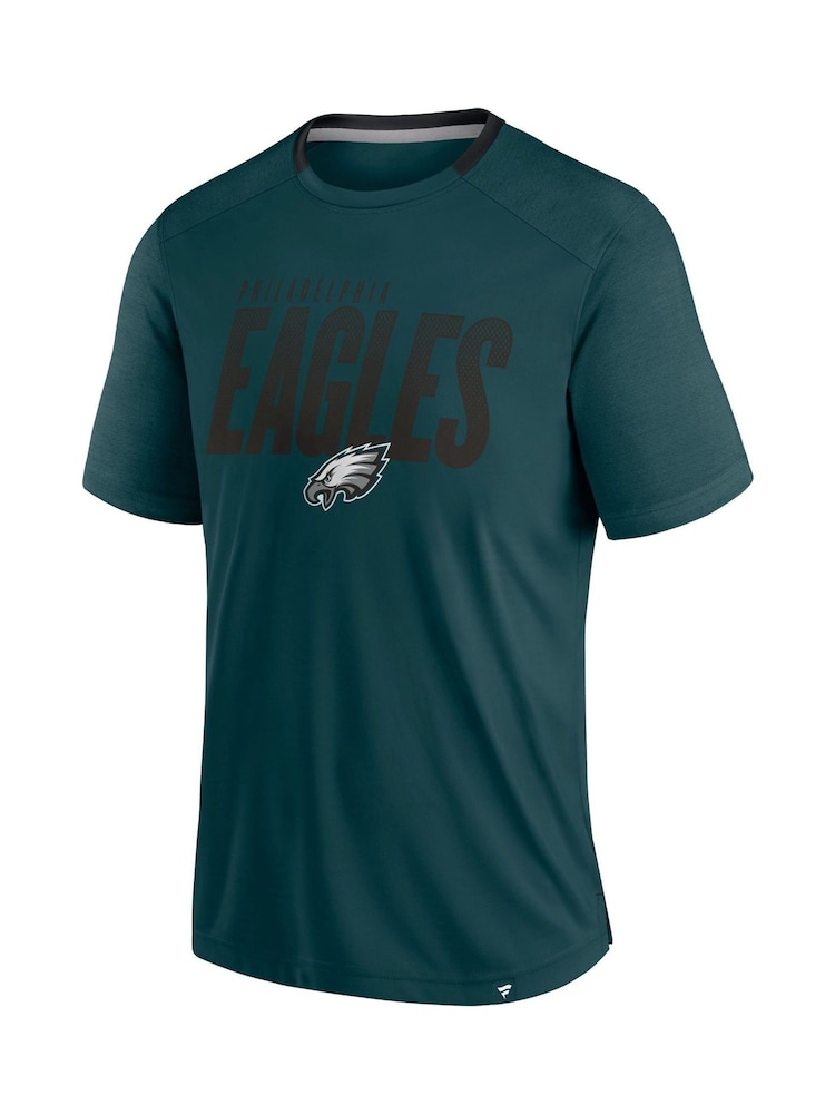 Fanatics Green NFL Philadelphia Eagles Defender Fade Dot Slant T-Shirt - Image 2 of 3