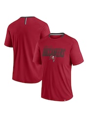 Fanatics Blue NFL Tampa Bay Buccaneers Defender Fade Dot Slant T-Shirt - Image 1 of 3
