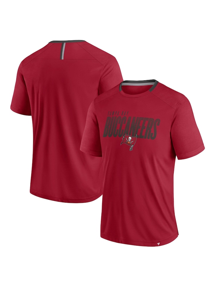 Fanatics Blue NFL Tampa Bay Buccaneers Defender Fade Dot Slant T-Shirt - Image 1 of 3