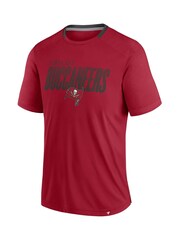 Fanatics Blue NFL Tampa Bay Buccaneers Defender Fade Dot Slant T-Shirt - Image 2 of 3