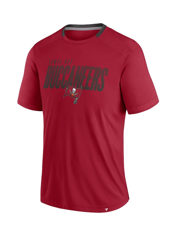 Fanatics Blue NFL Tampa Bay Buccaneers Defender Fade Dot Slant T-Shirt - Image 2 of 3