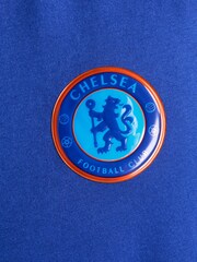Nike Blue Chelsea Club Essential 100% Cotton T-Shirt - Image 5 of 5