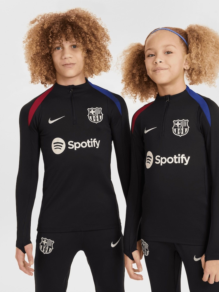 Nike Black Barcelona Strike Training Drill Kids Top - Image 1 of 5