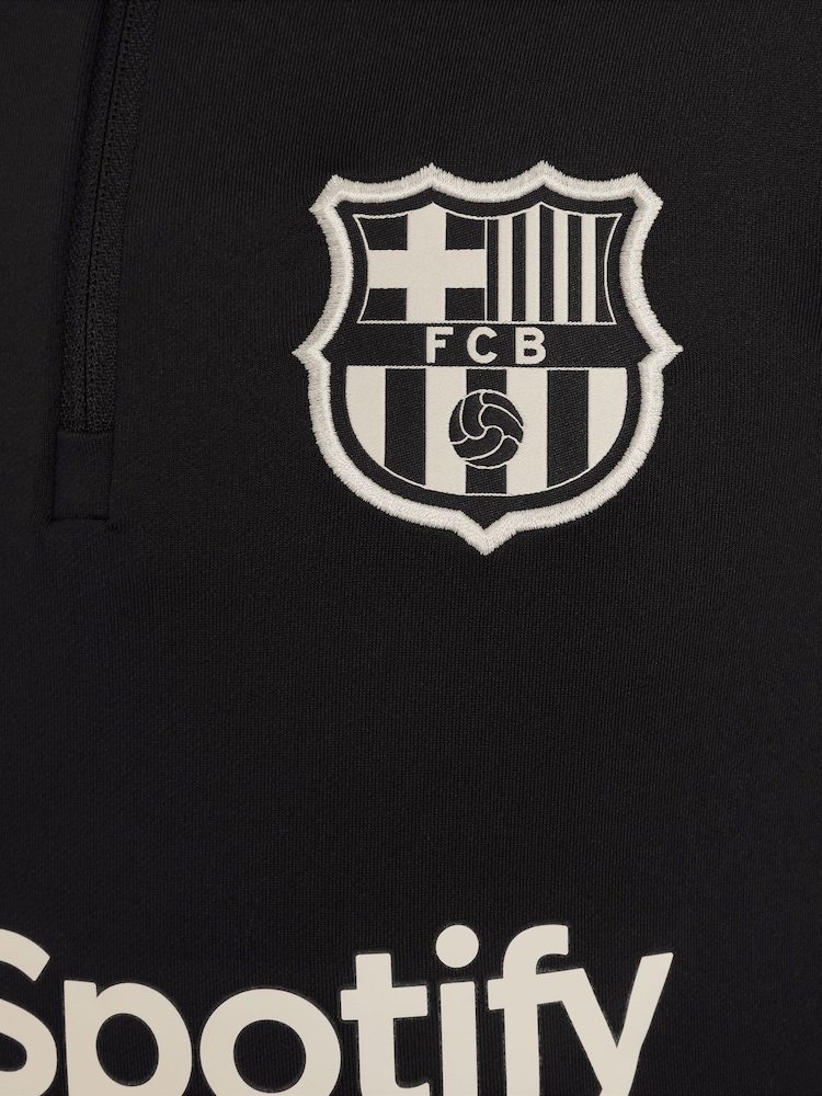 Nike Black Barcelona Strike Training Drill Kids Top - Image 5 of 5