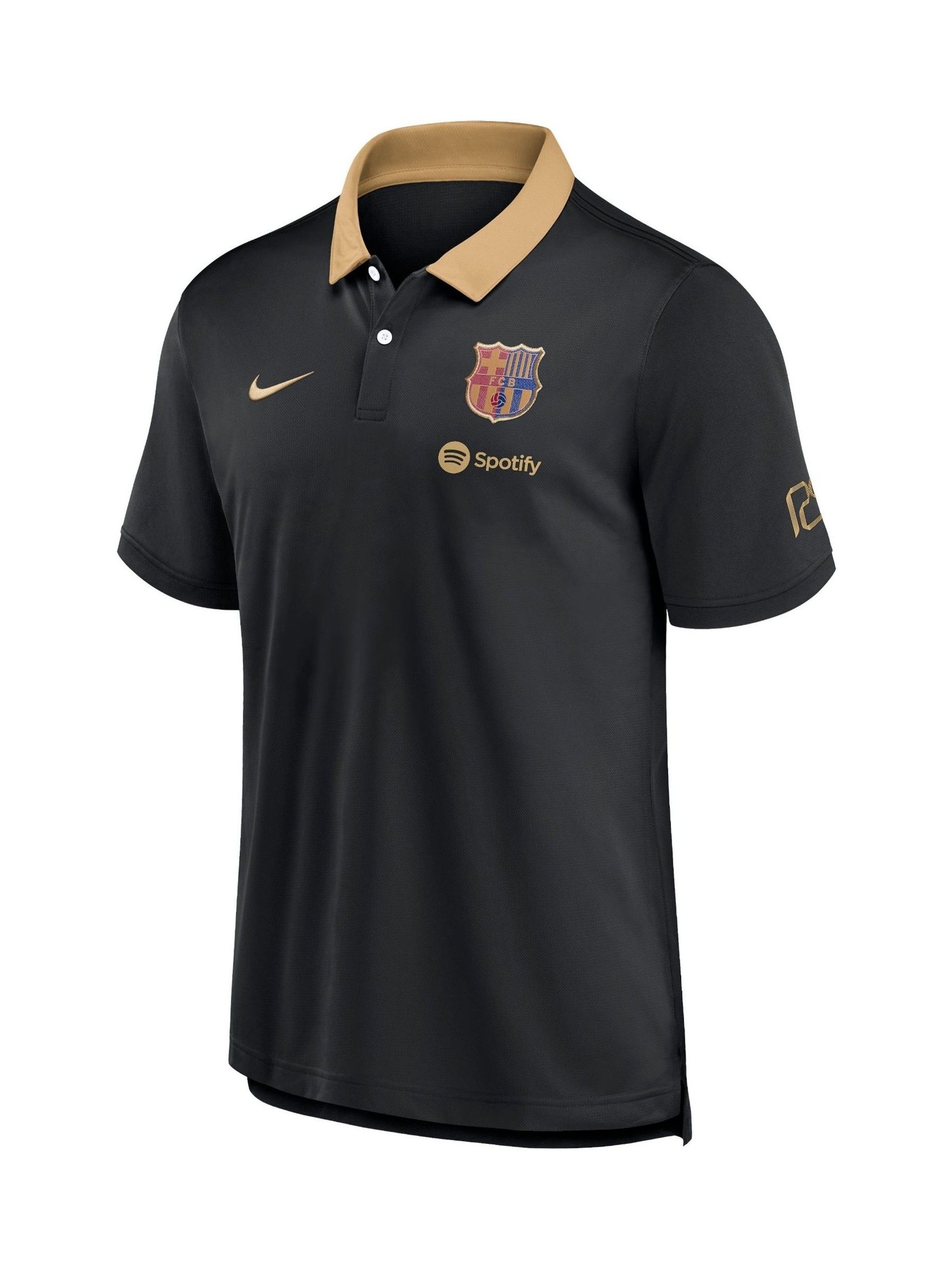 Buy Nike Black Barcelona Dri FIT Polo Shirt from Next Luxembourg