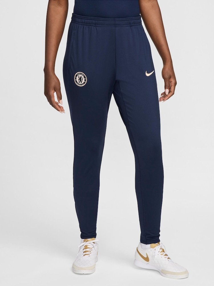 Nike Blue Womens Chelsea Strike Joggers - Image 1 of 5
