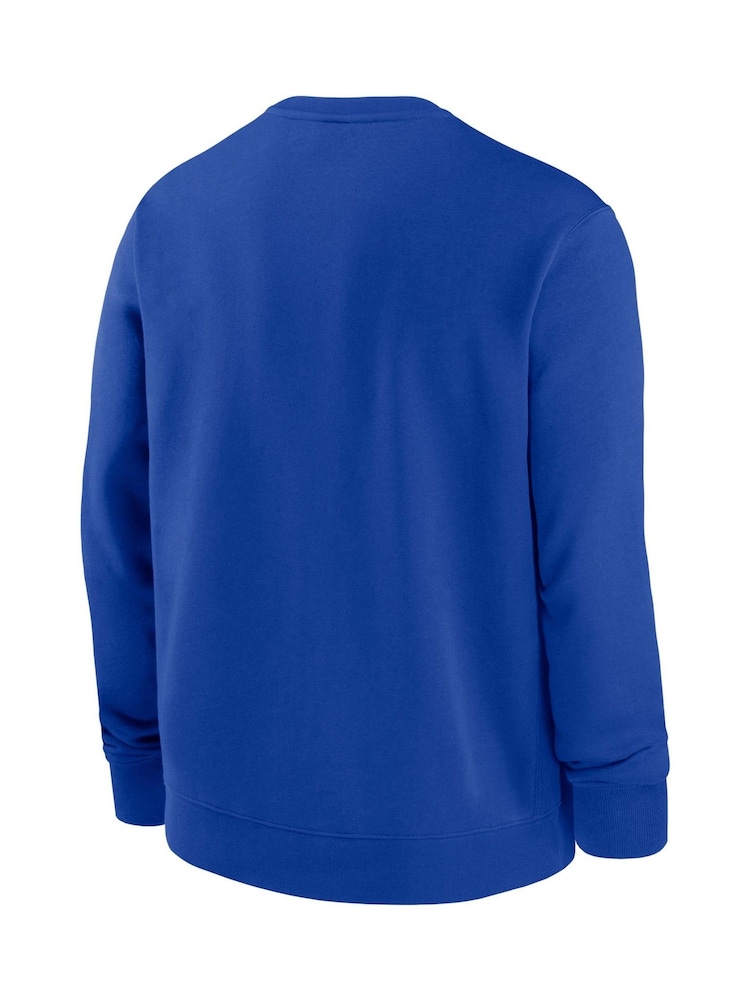 Nike Blue Chelsea Club Crew Sweatshirt - Image 3 of 3