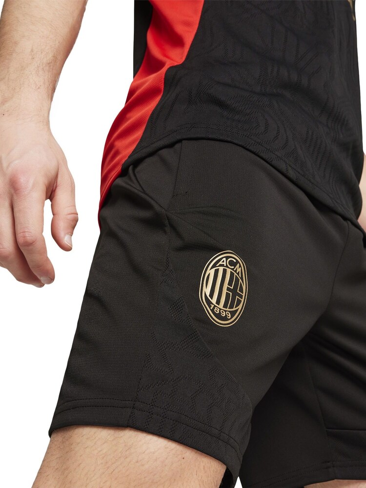 Puma Black AC Milan Training Shorts - Image 4 of 4