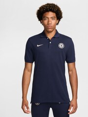 Nike Blue Chelsea Dri Fit Polo Shirt - Image 1 of 5