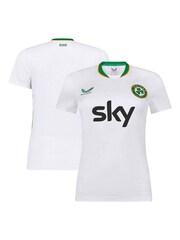 Castore White Womens Republic of Ireland Away Shirt 2024 - Image 1 of 5