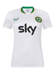 Castore White Womens Republic of Ireland Away Shirt 2024 - Image 2 of 5
