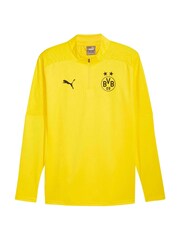 Puma Yellow Borussia Dortmund Training 1/4 Football Shirts - Image 2 of 3