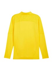 Puma Yellow Borussia Dortmund Training 1/4 Football Shirts - Image 3 of 3
