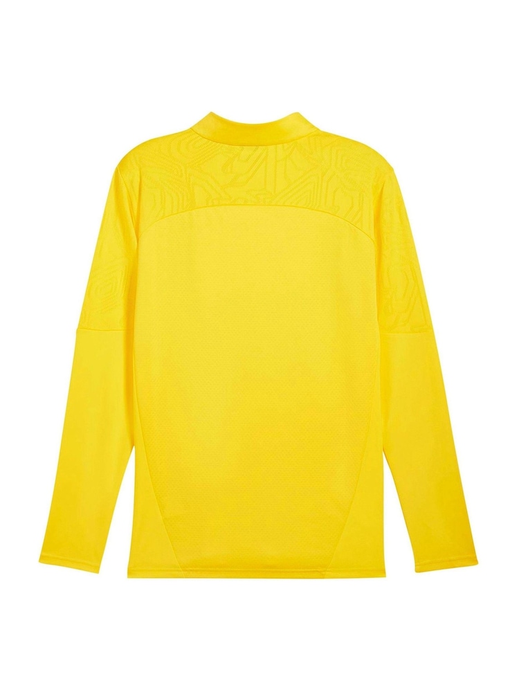 Puma Yellow Borussia Dortmund Training 1/4 Football Shirts - Image 3 of 3