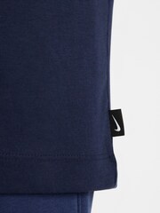Nike Blue Chelsea Lion 100% Cotton T-Shirt - Image 4 of 5