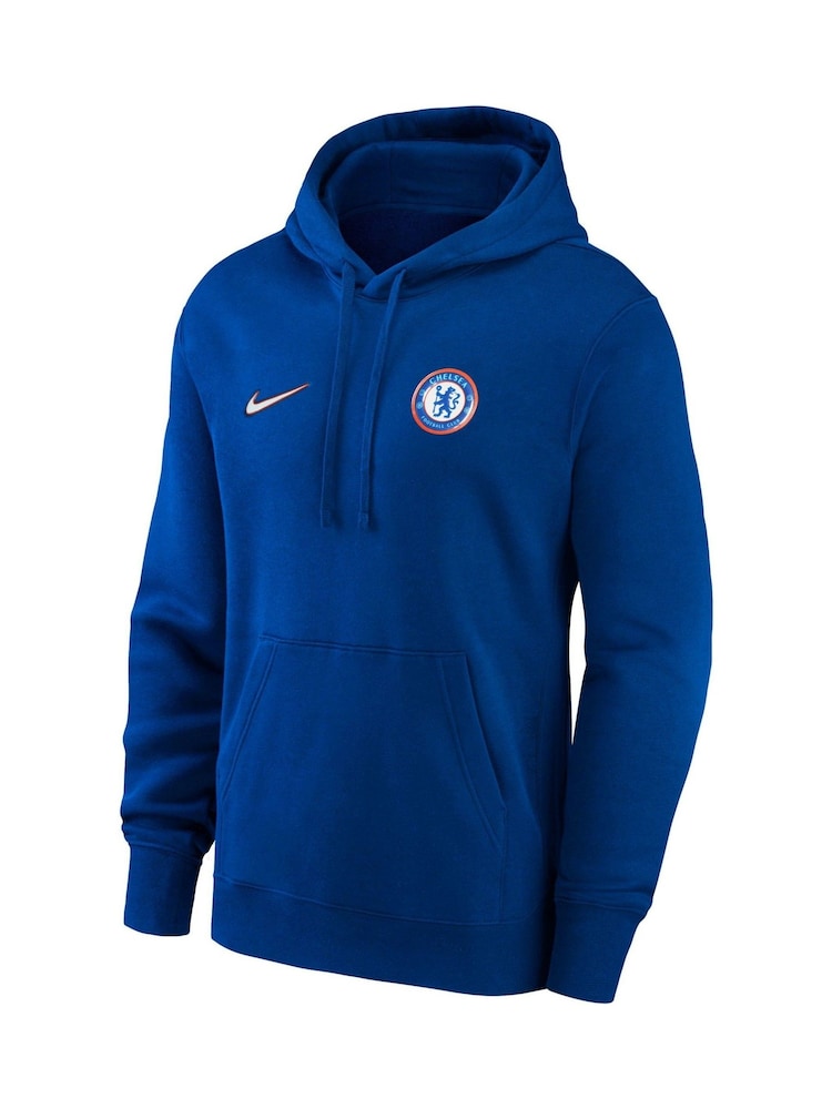 Nike Blue Chelsea Club Hoodie - Image 2 of 3
