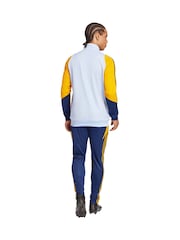 adidas Blue Real Madrid Training Tracksuit - Image 2 of 2